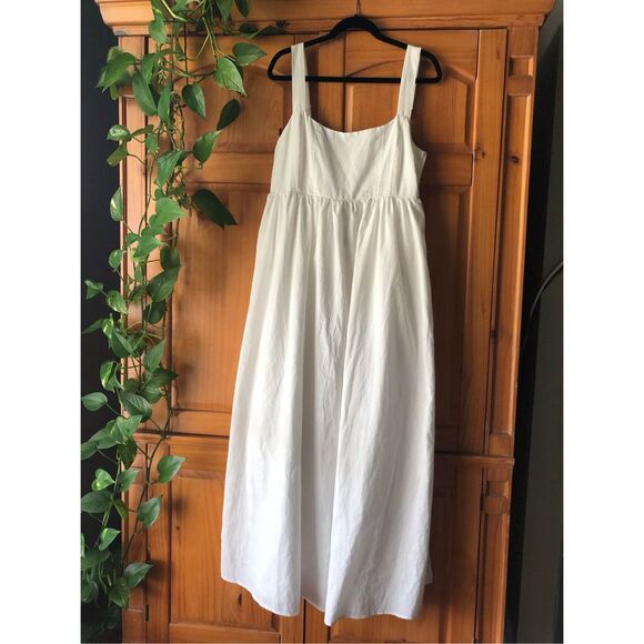 FashionNova Mary Linen Maxi Dress Size XL NWT - Picture 3 of 14